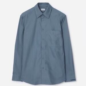 Burberry men’s blue shirt with icon stripe M